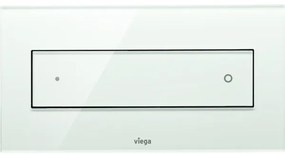Clapeta actionare rezervor WC incastrat, Viega Visign for Style 12, sticla transparenta, 687878