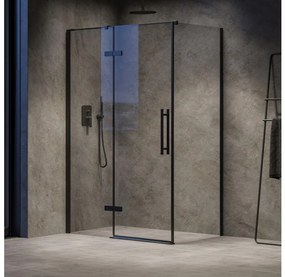 Cabină de duș Ravak COOL 90 x 80 cm, neagră