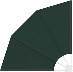 vidaXL Ecran de intimitate pentru balcon Verde închis 115 x 115 cm