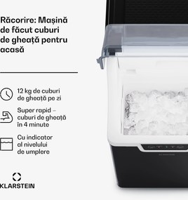Klarstein Producător de cuburi de gheață, Wallberg Nugget Ice Maker
