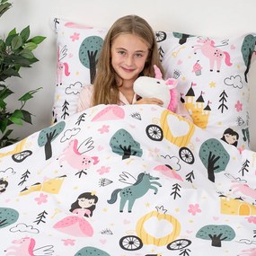 Lenjerie de pat din bumbac pentru copii 4Home Fairytale Dream, 140 x 200 cm, 70 x 90 cm, 140 x 200 cm, 70 x 90 cm