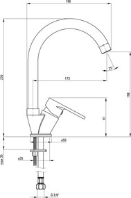 Chaber Baterie pentru bucătărie Finisaj: Crom BGC_062M