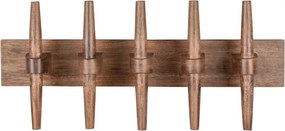 Cuier de perete în culoare naturală din lemn de mango Jakub – Dutchbone