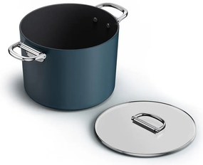 Oală cu capac/cu suprafață ceramică adecvată pentru plita cu inducție Space – Joseph Joseph