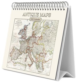 Calendar 2025 Mapas Antiguos