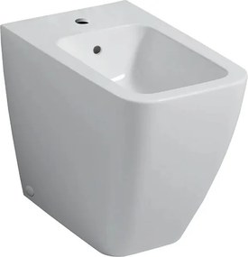 Bideu pe pardoseala Geberit Icon Square alb