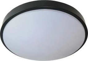 Plafonieră WILTON 2xE27/60W/230V Ø 37,5 cm neagră