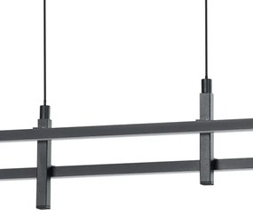 Eglo 901885 - Pendul cu cablu TREPILIANO LED, 20W, 230V, negru