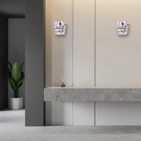 Aplică CARISMA 2xE14/40W/230V crom lucios