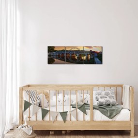 Tablou cu pod (cu ceas) (90x30 cm)