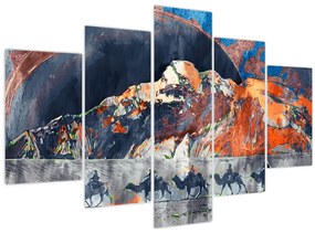 Tablou - Ilustrație de sweathouses (150x105 cm)