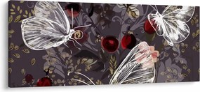 Tablou - Fluture (120x50 cm)