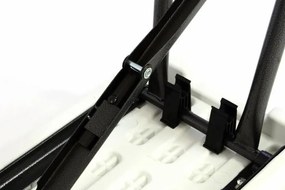 Masa de gradina rabatabila Garth 180 cm + 2 banci