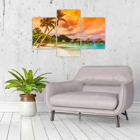 Tablou - Insula Bora Bora (90x60 cm)