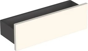 Etajera de perete gri nisip Geberit Smyle Square 45 cm cu 3 cuiere pentru prosoape