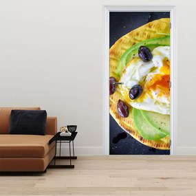 Fototapet pentru ușă - Clătite (95x205cm)