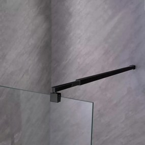 River Walk în perete de duș 70x190 cm negru