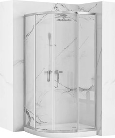 Cabina dus REA Look 80x80 cm crom