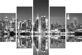 Tablou - New York, alb-negru (150x105 cm)