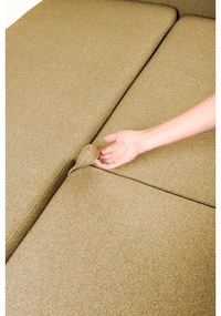 Canapea extensibilă Bonami Selection Pop, galben