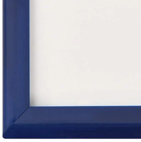 Rame foto colaj pentru perete masa 3 buc. albastru 13x18 cm MDF 3, Albastru, 13 x 18 cm