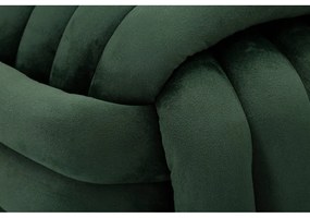 Taburet verde cu tapițerie din catifea Softy – Mauro Ferretti