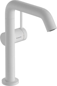 Baterie lavoar inalta alb mat Hansgrohe Tecturis S 210 Fine CoolStart EcoSmart+