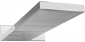 Mexen Waterfall pară de tip ploaie 50 x 22 cm, Crom - 79195-00