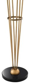 Lampadar design LUX cu 6 surse de lumina Tortora, alama antic 112759 HZ