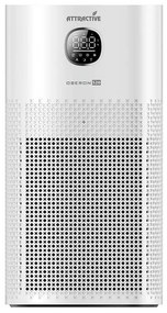 Purificator de aer Atractiv OBERON 520, 50W, Pana la 62 m², Wi-Fi, 5 viteze, Timer, Mod de noapte, Telecomandă, Senzor inteligent de poluare, Alb