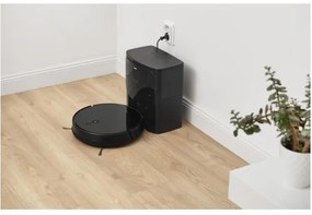 Sencor Aspirator robot 2 în 1 cu mop, 16 W, 2600 mAh, Wi‑Fi, negru, cu telecomandă inclusă