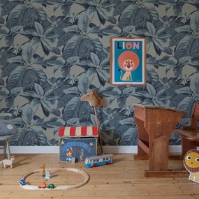 Fototapet, Chestnut, Blue, Rebel Walls