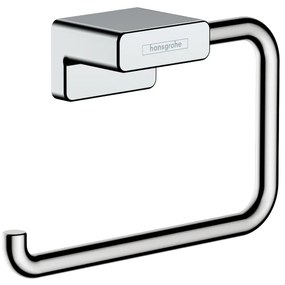 Suport hartie igienica culoare crom Hansgrohe AddStoris 41771000 Crom lucios