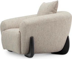 Fotoliu design LUX Siderno, Splendor light grey