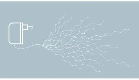 Instalație LED de Crăciun DEW DROP 360xLED 2m alb cald Eglo 411324