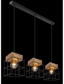 Lustră pe cablu MERRIL 3xE27/60W/230V Globo 15530-3H