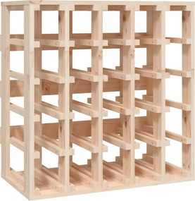 vidaXL Suport de vinuri, 58,5x33x60,5 cm, lemn masiv de pin