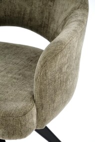 Scaun rotativ K542 stofa olive
