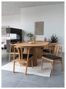 Vază maro deschis din sticlă (înălțime 31 cm) – House Nordic