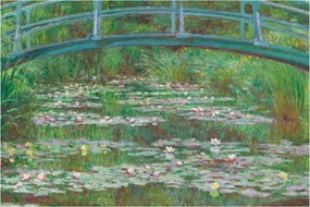 Tablou - Claude Monet, The Japanese Footbridge, reproducere (90x60 cm)