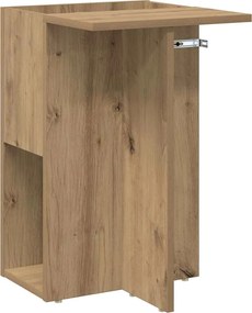vidaXL Masă laterală Stejar Artizanal 35 x 40 x 55 cm Lemn compozit