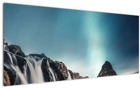 Tablou cu cascade (120x50 cm)