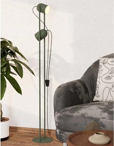 Eglo 44137 - Lampă de podea TILSTON, 2 x E14, 8 W, 230 V, verde
