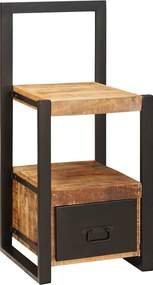 vidaXL Suport pentru Haine Maro 40 x 40 x 90 cm Lemn de mango solid