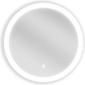 Mexen Oro oglindă de baie iluminată, rotundă 50 cm, LED 6000K, anti-abur - 9824-050-050-611-00