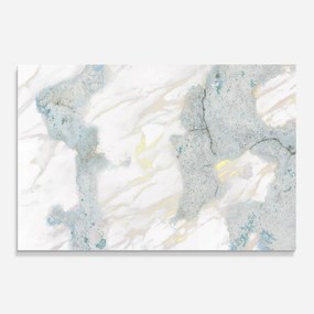 Panou Sticla Bucatarie, 80x120cm, Protectie aragaz, Antistropi, Termorezistent, Abstracte, Marble, Light Blue Gold