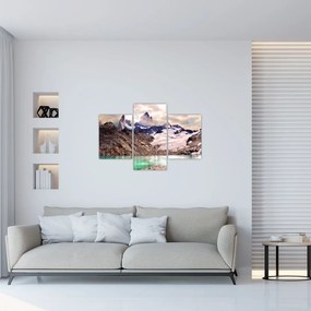 Tablou cu lac montan (90x60 cm)
