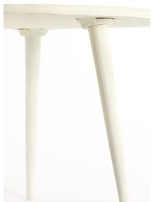 Măsuță de cafea crem rotundă din metal ø 67,5 cm Babina – Light &amp; Living