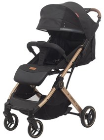 Carucior sport pentru copii, pliere compacta pentru avion cu sistem tip troller CPC-44-negru