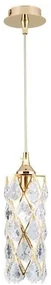 Pendul elegant cristal Asfour Rita HL 6-1549/1 gold OR